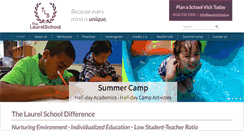 Desktop Screenshot of laurelschool.ca