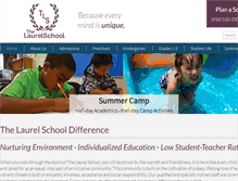 Tablet Screenshot of laurelschool.ca